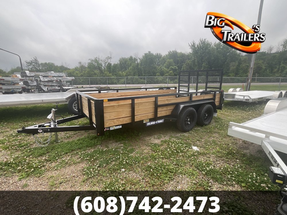 2026 Sure Trac 7'x14' Tube Top 3-Board High Side