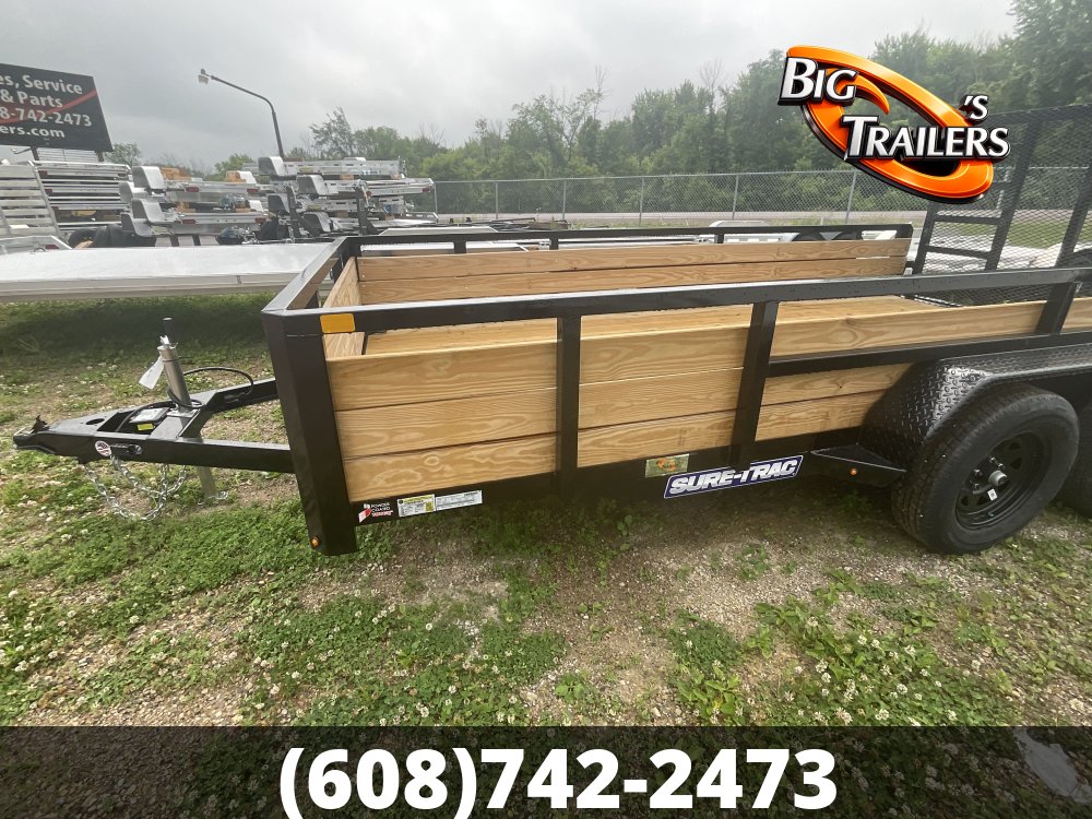 2026 Sure Trac 7'x14' Tube Top 3-Board High Side