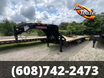 2026 Midsota 102"x30' FB Hydraulic Beavertail Trailer
