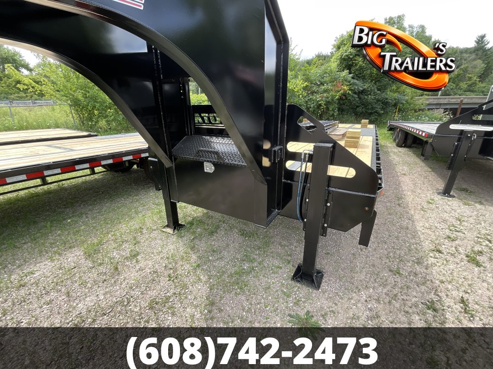 2026 Midsota 102"x30' FB Hydraulic Beavertail Trailer