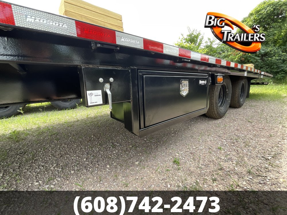 2026 Midsota 102"x30' FB Hydraulic Beavertail Trailer