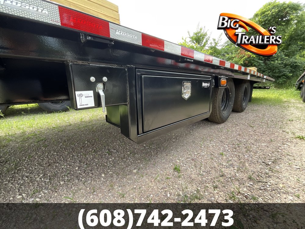 2026 Midsota 102"x30' FB Hydraulic Beavertail Trailer