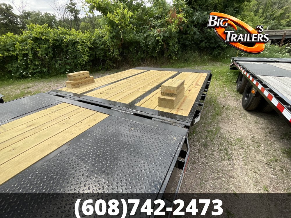 2026 Midsota 102"x30' FB Hydraulic Beavertail Trailer
