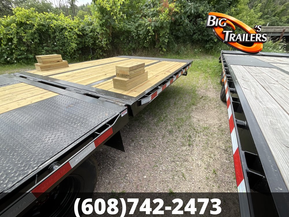 2026 Midsota 102"x30' FB Hydraulic Beavertail Trailer