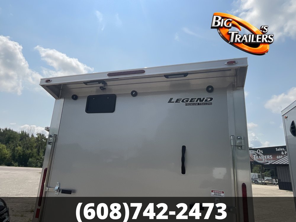 2027 Legend 7'x16' Thunder V-Nose TA Trailer