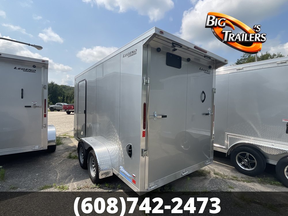 2027 Legend 7'x16' Thunder V-Nose TA Trailer