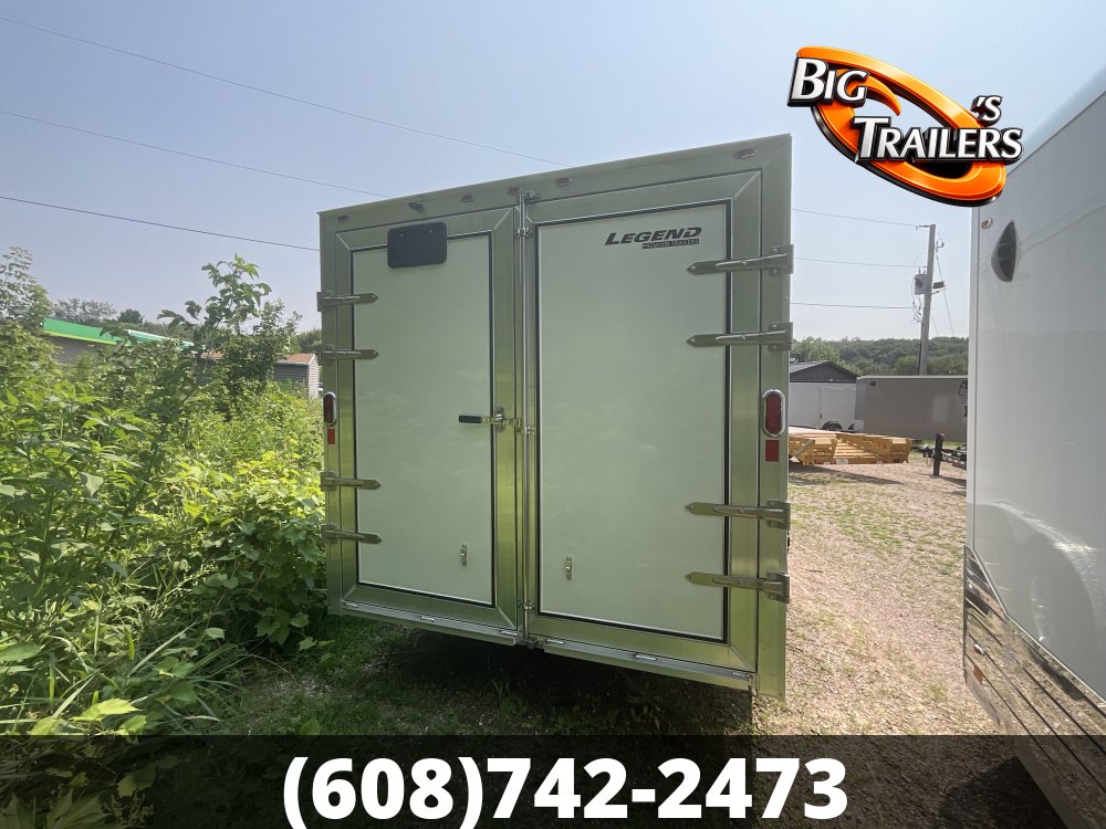 2027 Legend 8'x19' Flat Top V-Nose TA Trailer