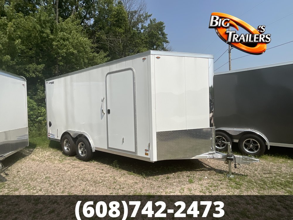 2027 Legend 8'x19' Flat Top V-Nose TA Trailer