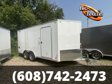 2027 Legend 8'x19' Flat Top V-Nose TA Trailer