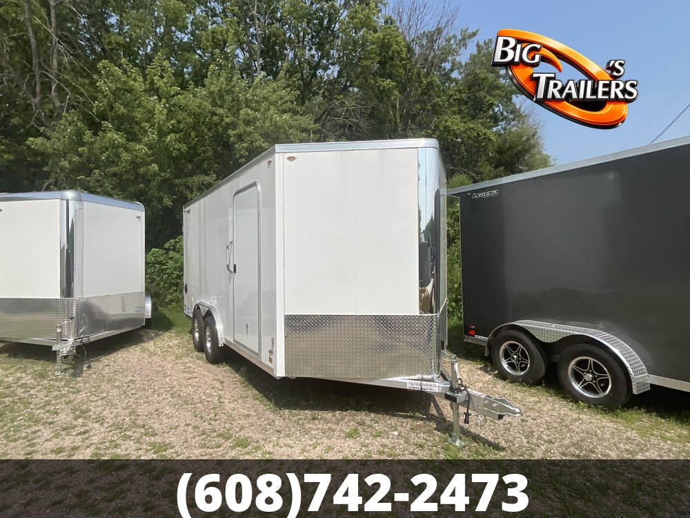 2027 Legend 8'x19' Flat Top V-Nose TA Trailer