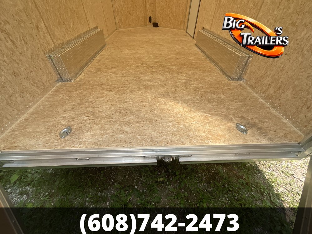 2027 Legend 8'x19' Flat Top V-Nose TA Trailer