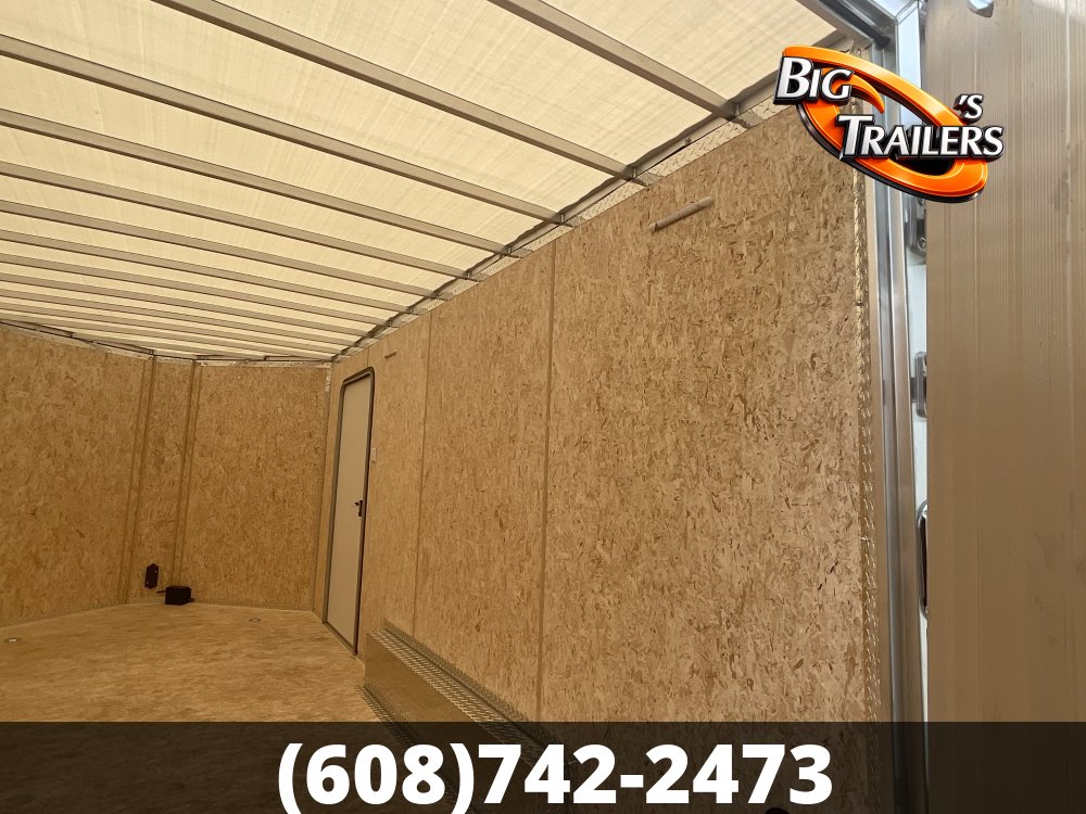 2027 Legend 8'x19' Flat Top V-Nose TA Trailer