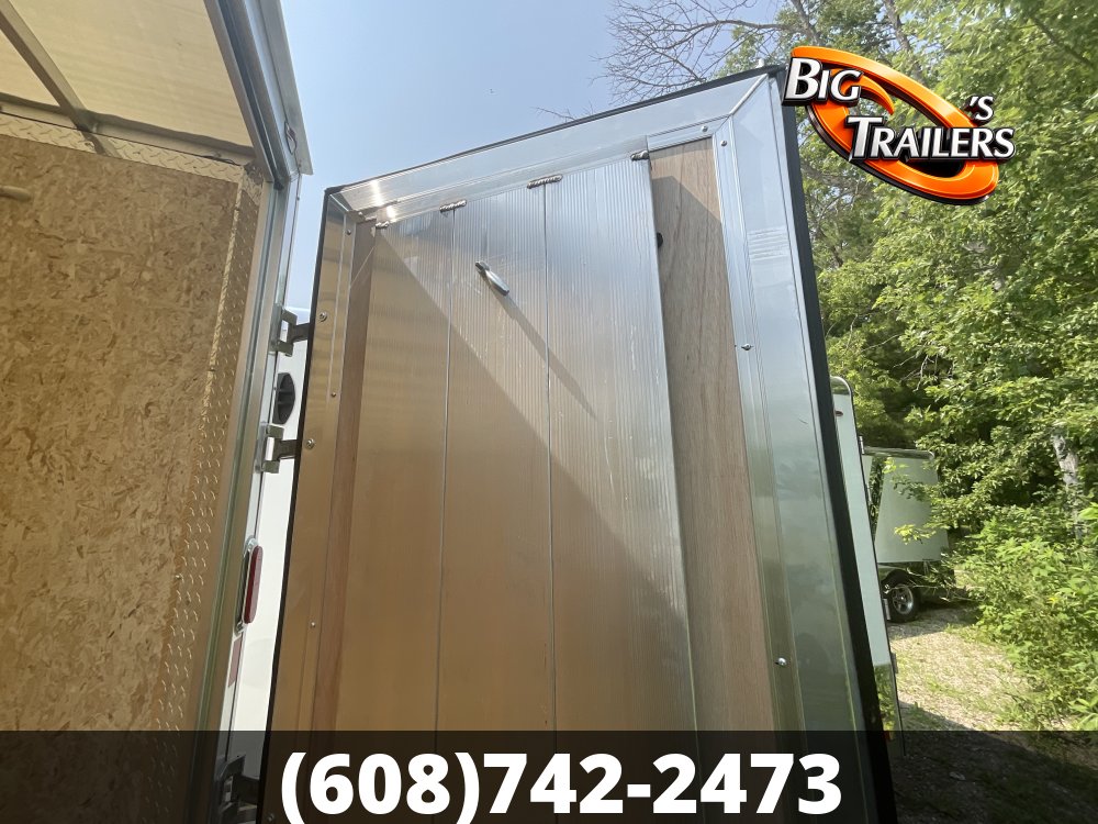 2027 Legend 8'x19' Flat Top V-Nose TA Trailer
