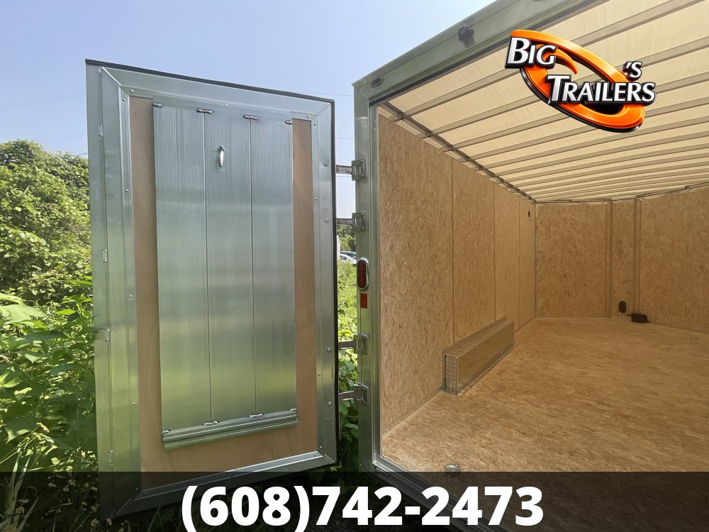 2027 Legend 8'x19' Flat Top V-Nose TA Trailer
