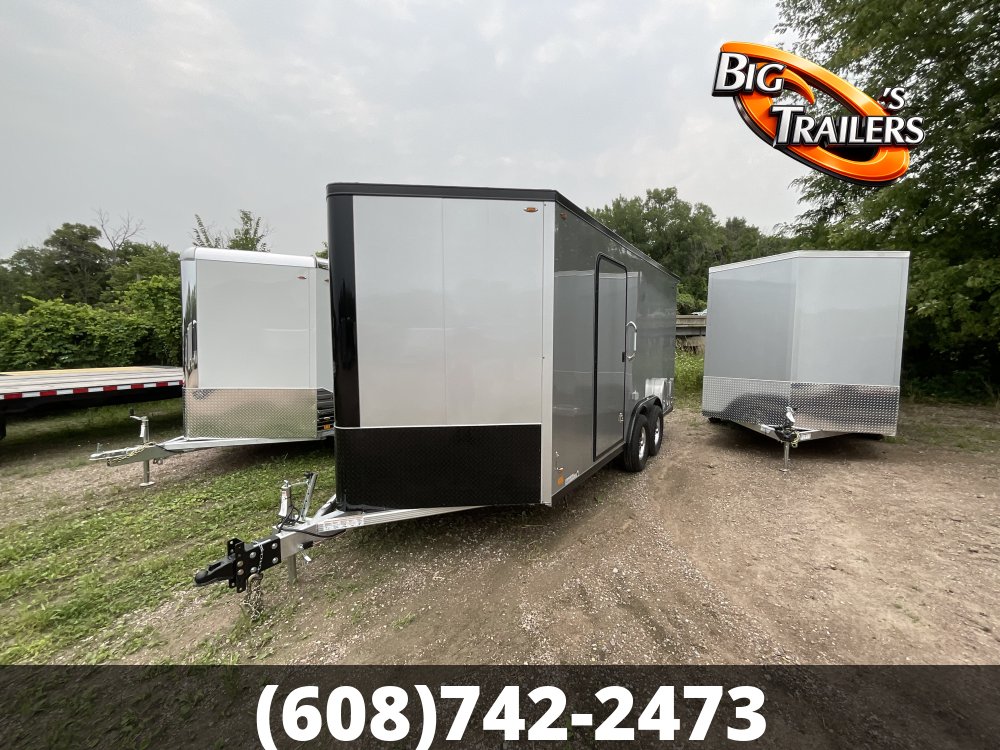 2027 Legend 8'x19' Flat Top V-Nose TA Trailer