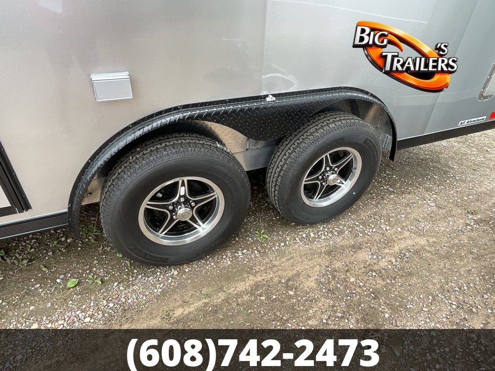 2027 Legend 8'x19' Flat Top V-Nose TA Trailer