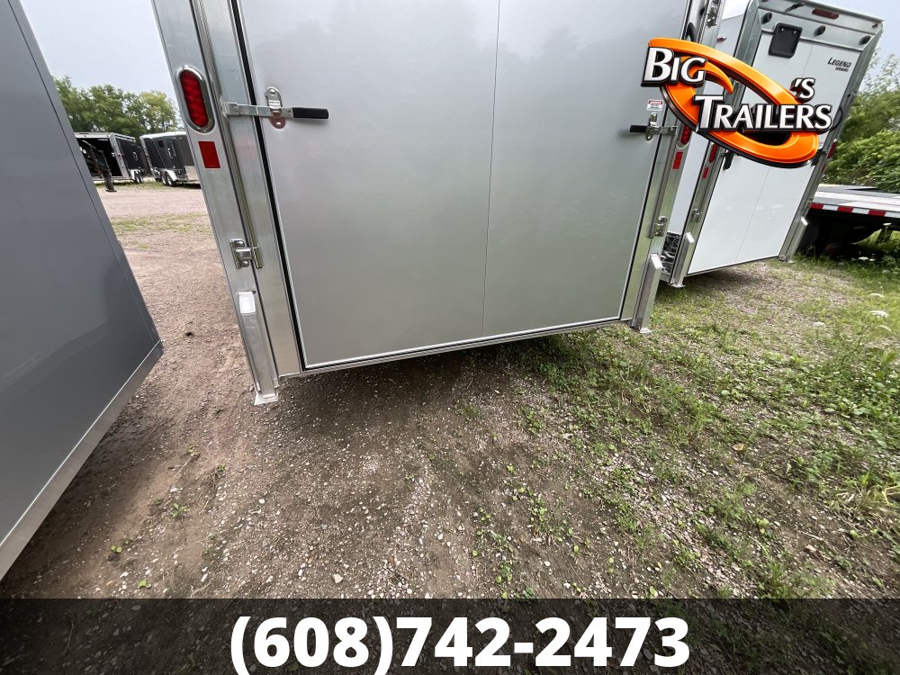 2027 Legend 8'x19' Flat Top V-Nose TA Trailer