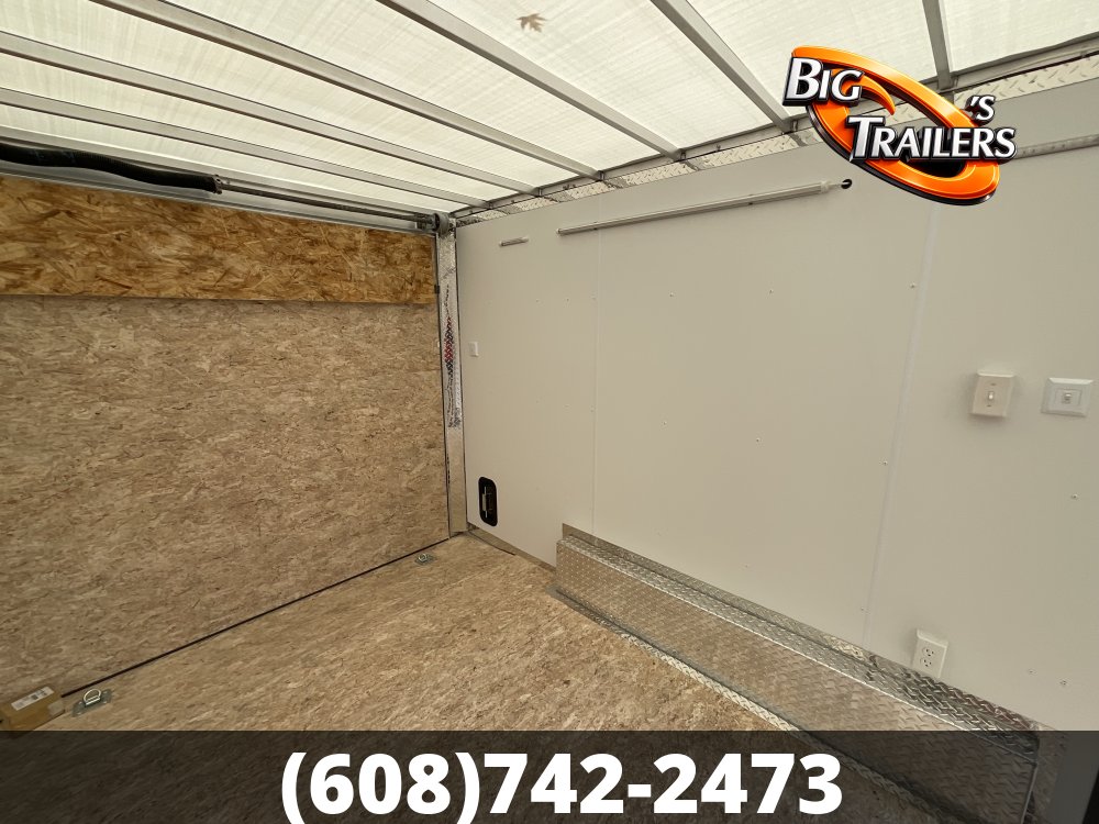 2027 Legend 8'x19' Flat Top V-Nose TA Trailer