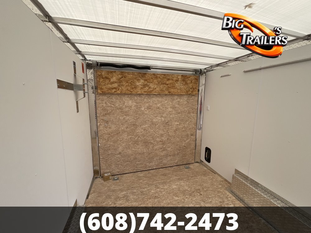 2027 Legend 8'x19' Flat Top V-Nose TA Trailer