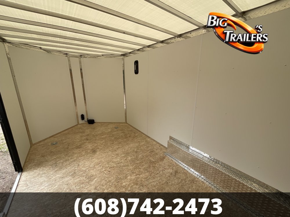 2027 Legend 8'x19' Flat Top V-Nose TA Trailer