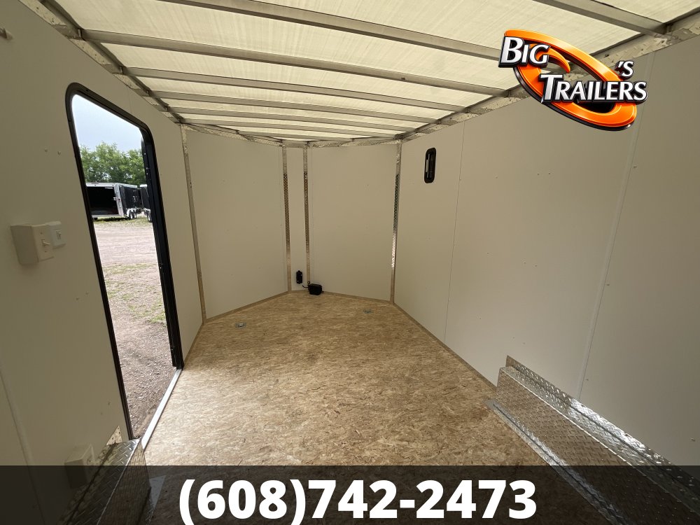 2027 Legend 8'x19' Flat Top V-Nose TA Trailer