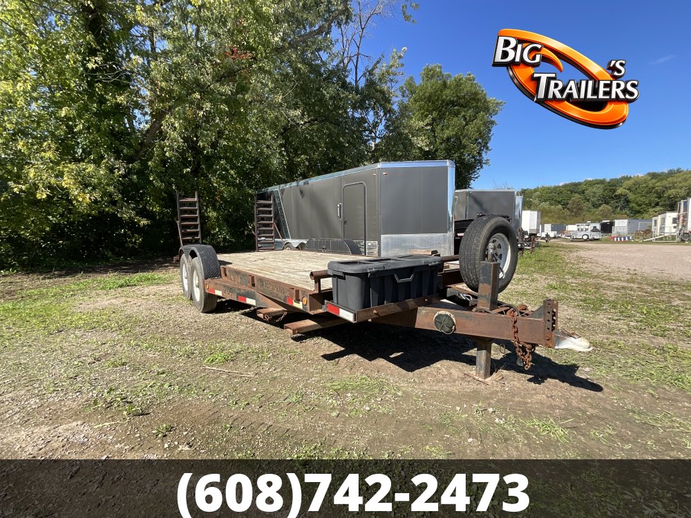 2007 Doolittle 84"x18' Equipment Trailer