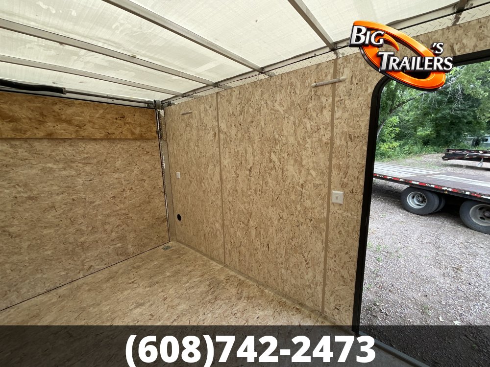 2027 Legend 7.5'x16' Thunder V-Nose TA Trailer