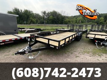 2026 Sure Trac 7'x24' Tube Top Utility Trailer