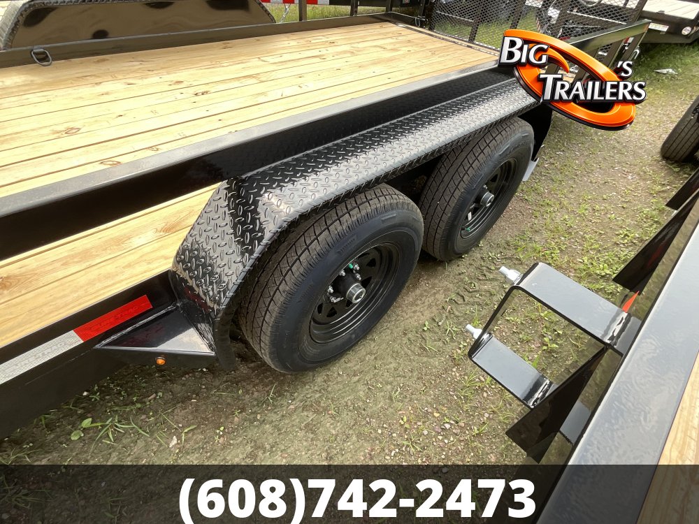 2026 Sure Trac 7'x24' Tube Top Utility Trailer