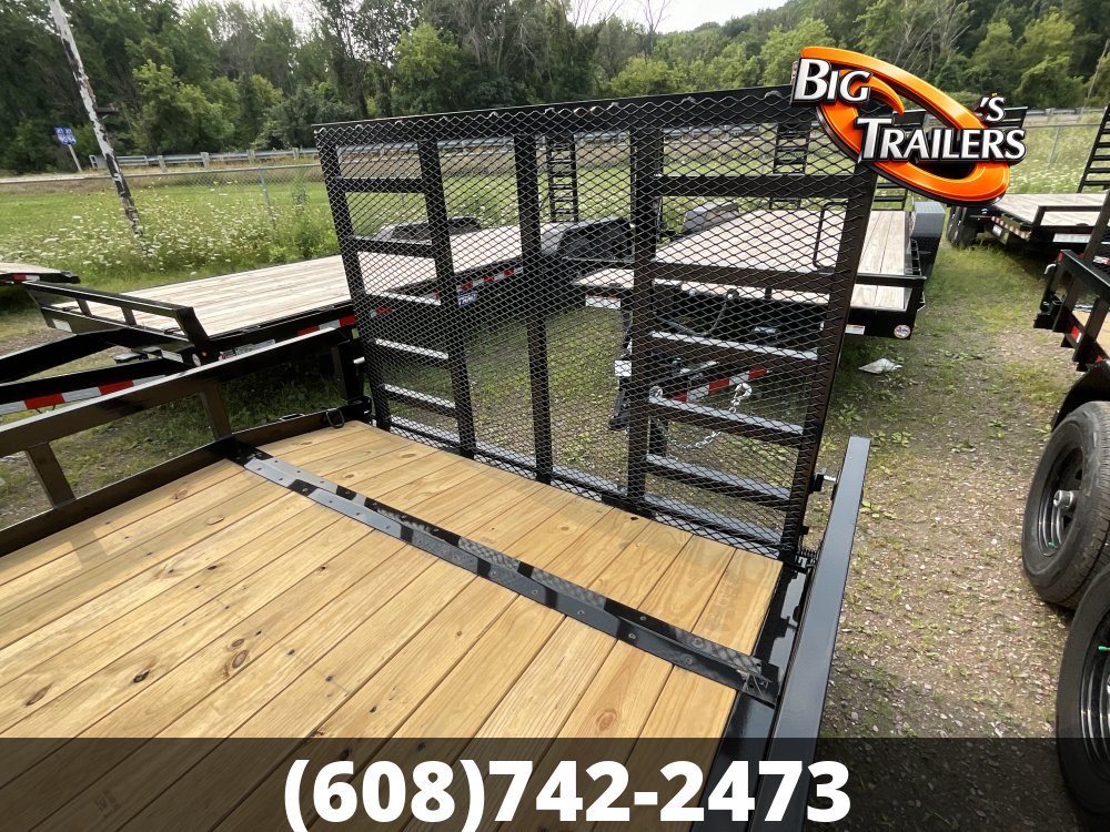 2026 Sure Trac 7'x24' Tube Top Utility Trailer