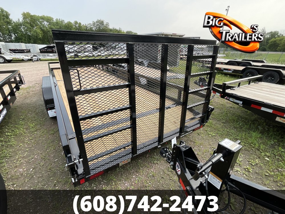 2026 Sure Trac 7'x24' Tube Top Utility Trailer