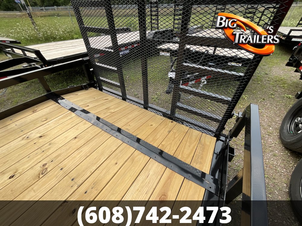 2026 Sure Trac 7'x24' Tube Top Utility Trailer