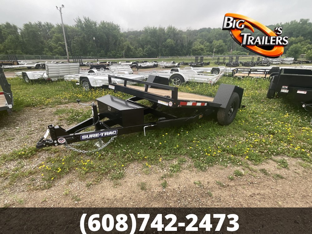 2026 Sure Trac 6.5'x12' Single Axle Tilt Bed Equipment Trailer