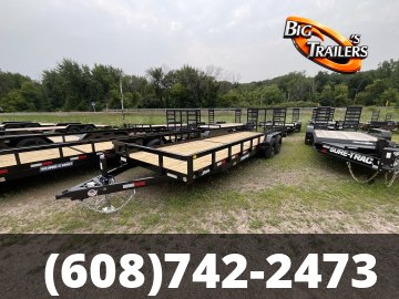 2026 Sure Trac 7'x24' Tube Top Utility Trailer