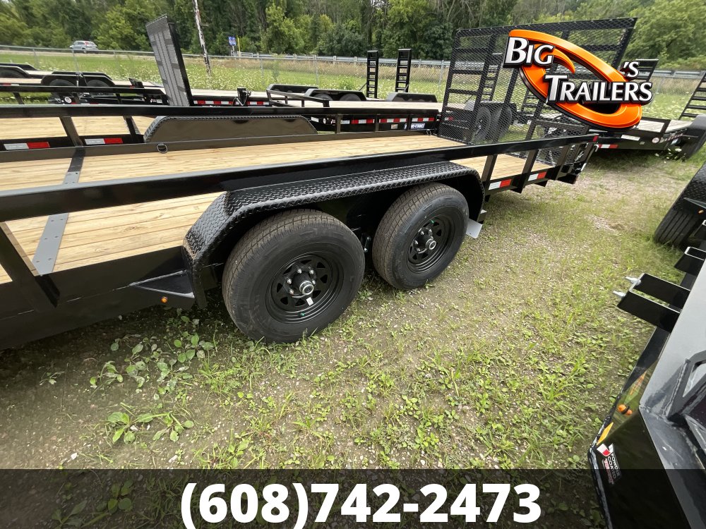 2026 Sure Trac 7'x24' Tube Top Utility Trailer