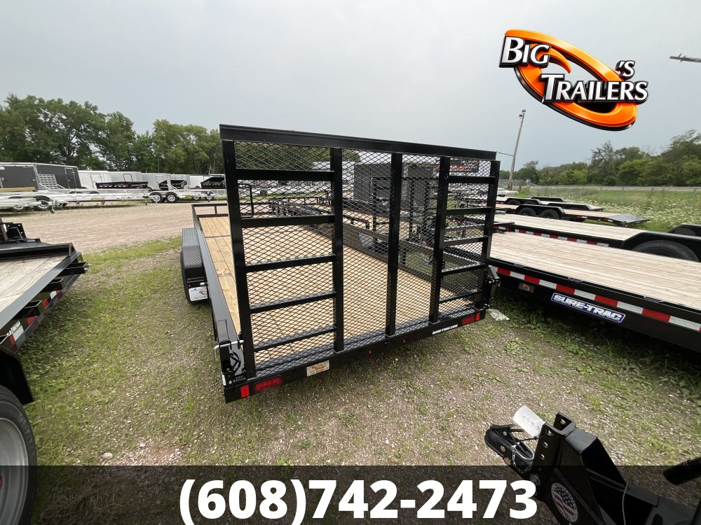 2026 Sure Trac 7'x24' Tube Top Utility Trailer