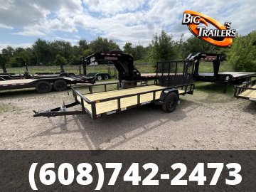 2027 Sure Trac 7'x14' Tube Top Utility Trailer