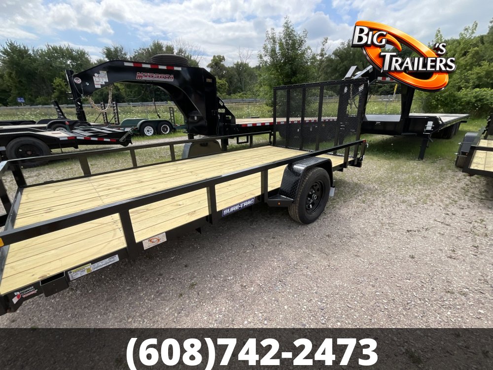 2027 Sure Trac 7'x14' Tube Top Utility Trailer