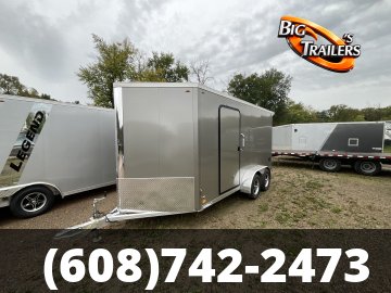 2027 Legend 7'x17' Flat Top V-Nose TA Trailer
