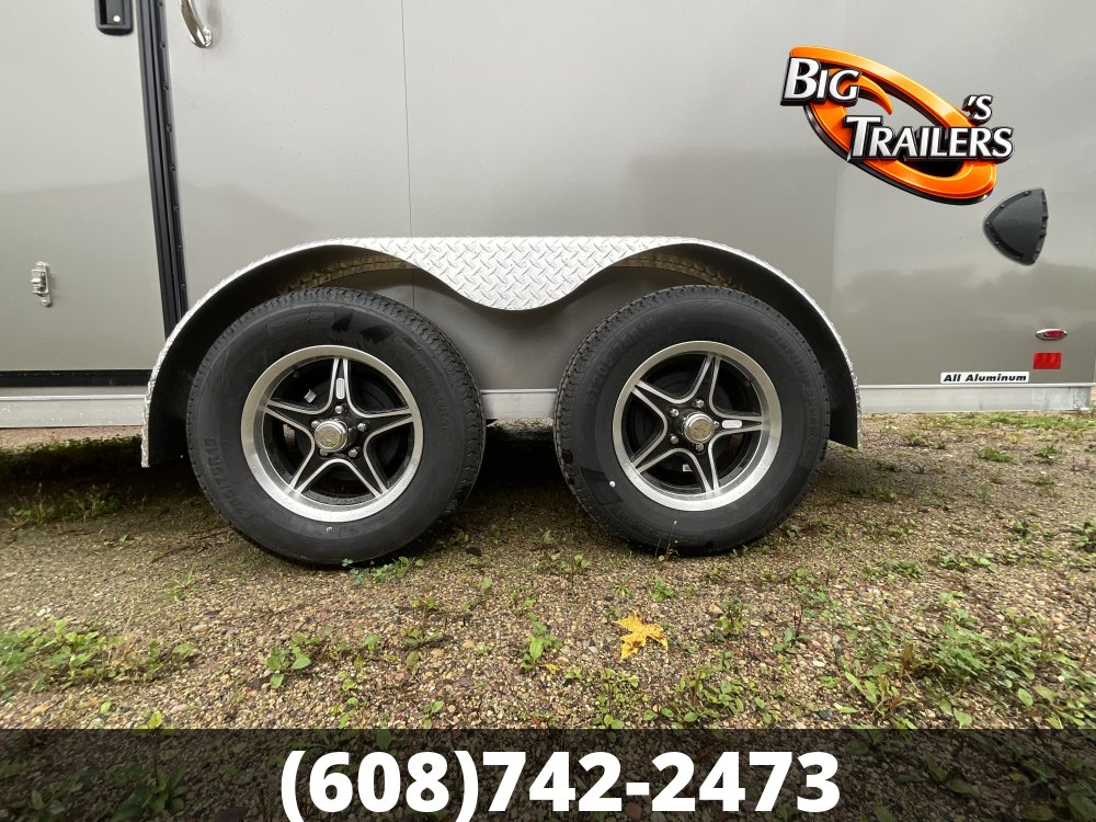 2027 Legend 7'x17' Flat Top V-Nose TA Trailer
