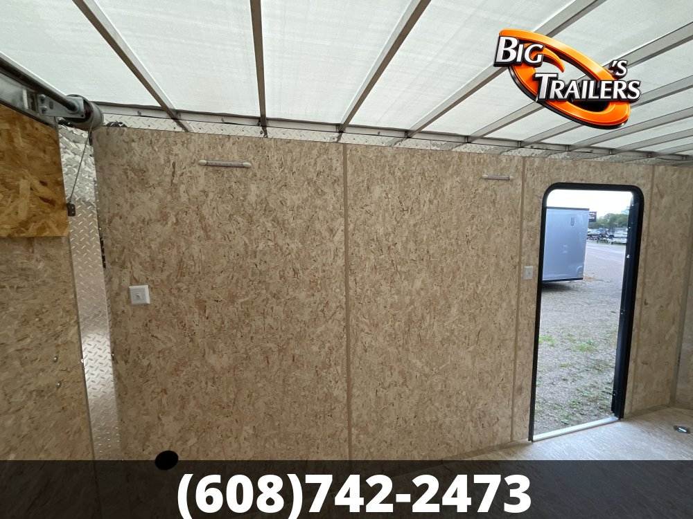 2027 Legend 7'x17' Flat Top V-Nose TA Trailer