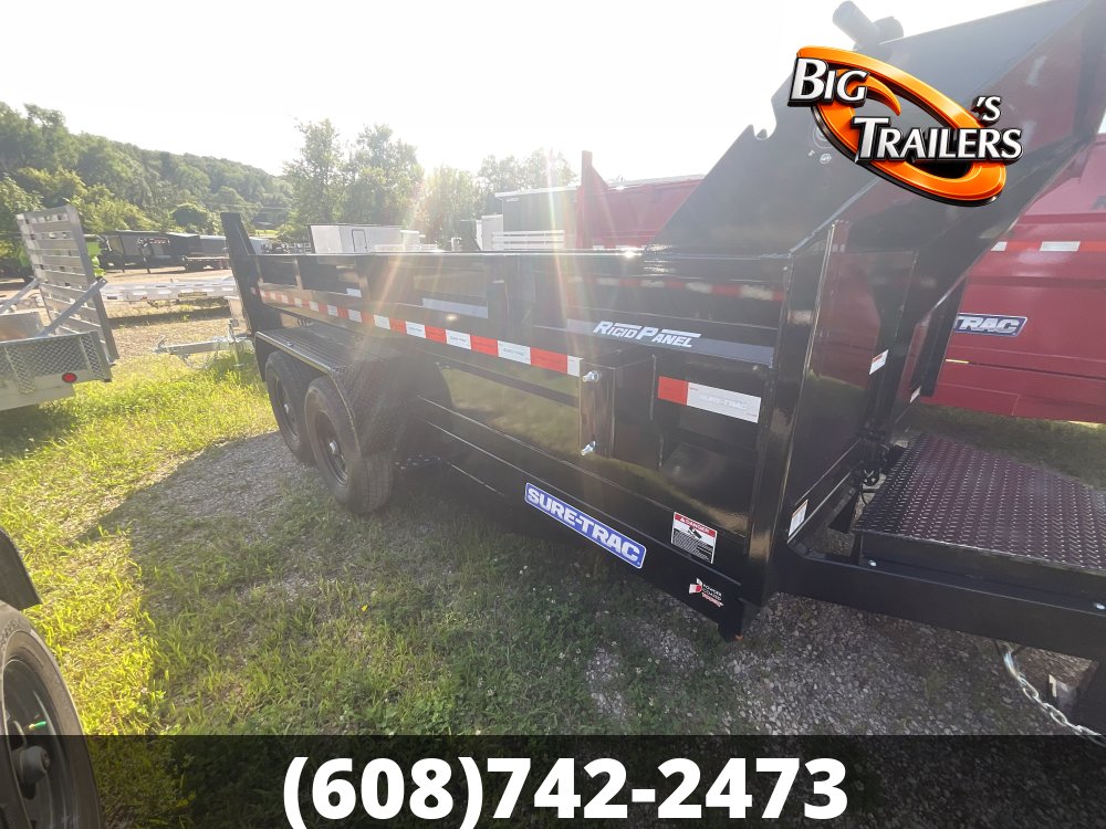 2026 Sure Trac 7'x14' Heavy Duty Low Profile Dump Trailer