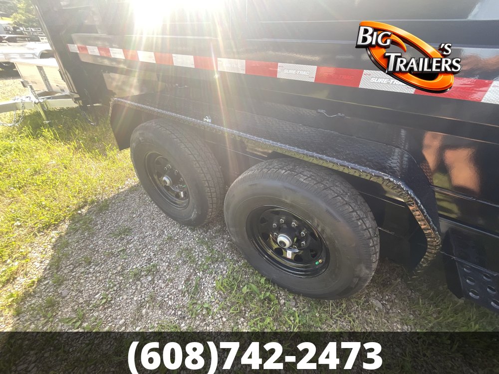2026 Sure Trac 7'x14' Heavy Duty Low Profile Dump Trailer