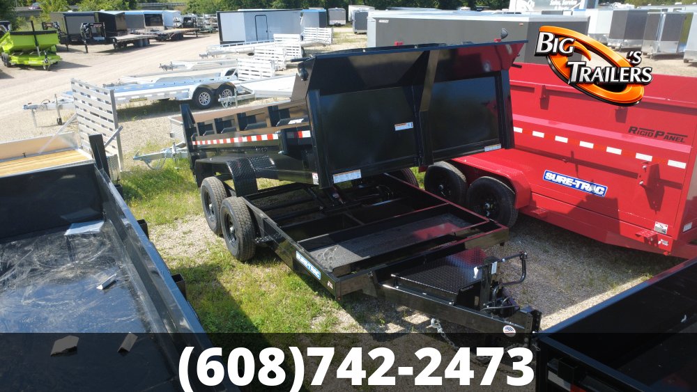 2026 Sure Trac 7'x14' Heavy Duty Low Profile Dump Trailer