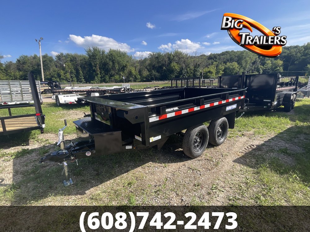 2026 Sure Trac 6'x10' SD Deckover Dump Trailer