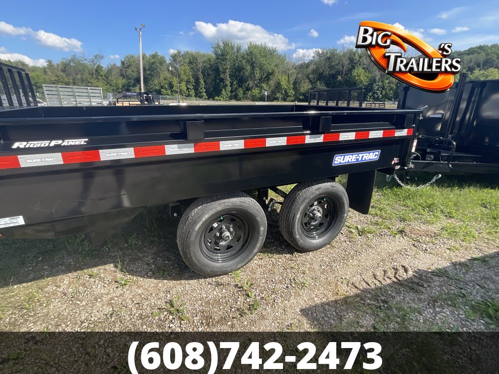 2026 Sure Trac 6'x10' SD Deckover Dump Trailer