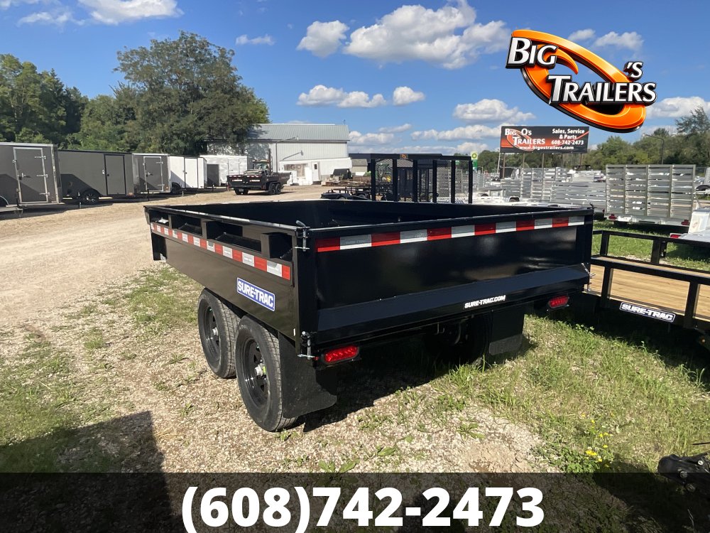 2026 Sure Trac 6'x10' SD Deckover Dump Trailer