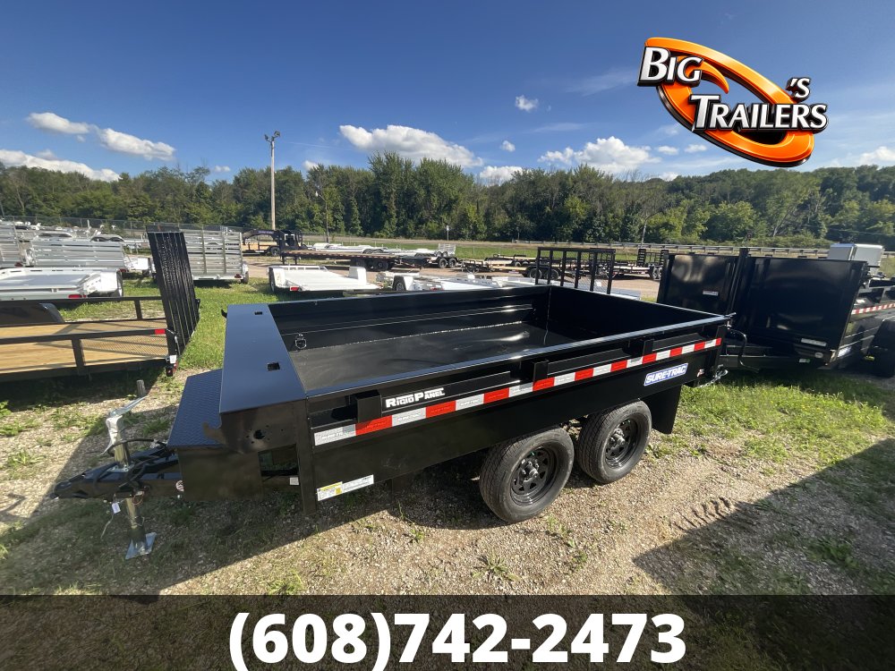 2026 Sure Trac 6'x10' SD Deckover Dump Trailer