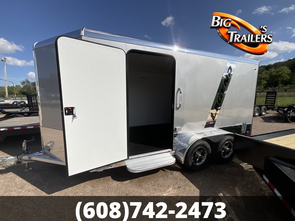 2027 Legend 7'x17' Deluxe V-Nose TA Trailer