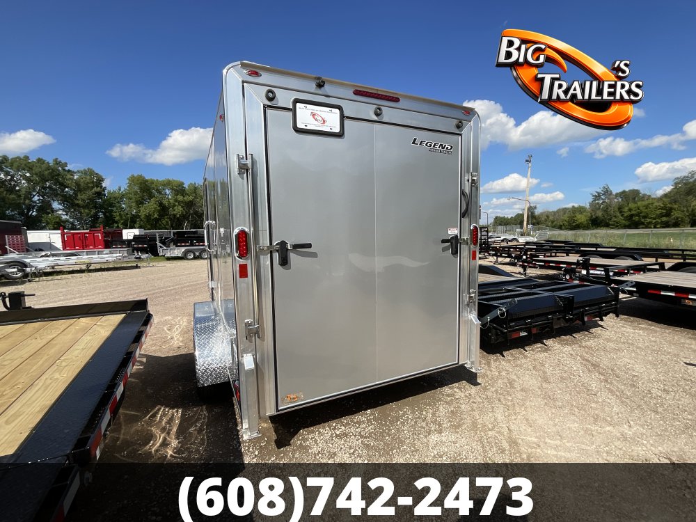 2027 Legend 7'x17' Deluxe V-Nose TA Trailer